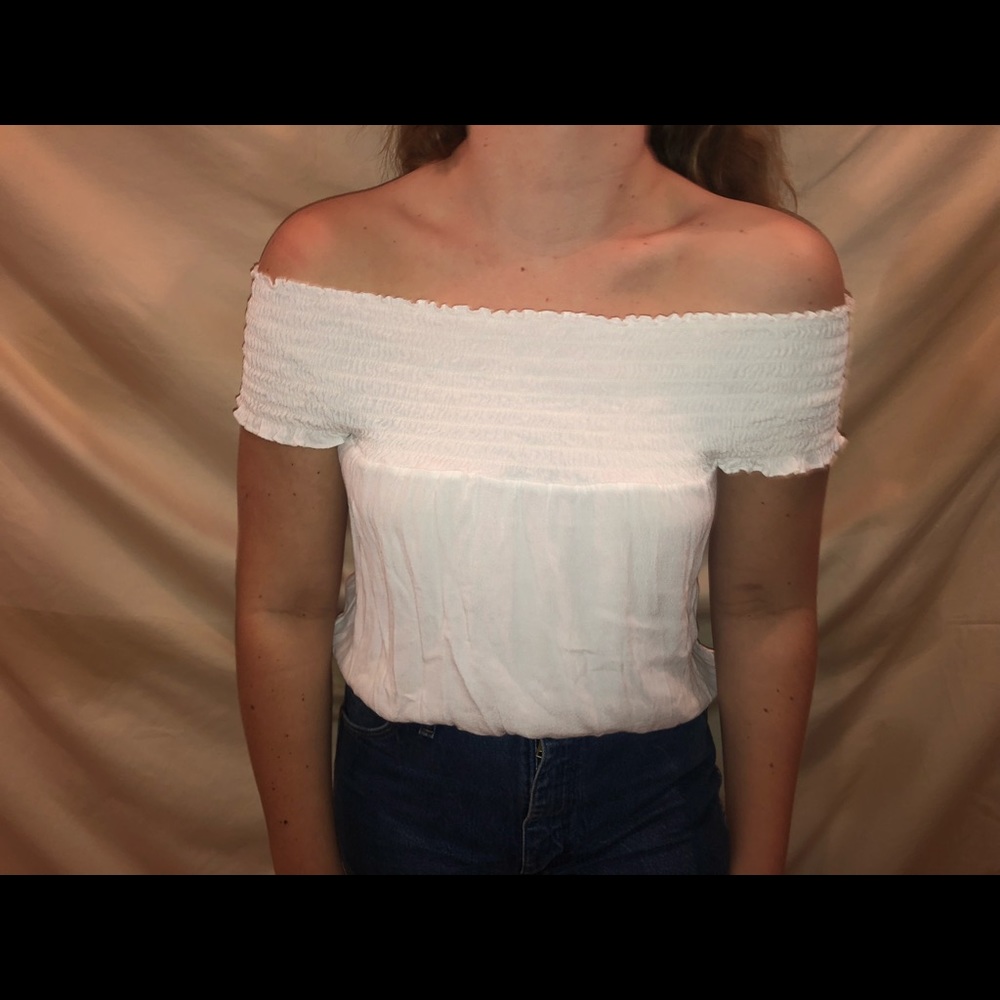 Off The Shoulder Brandy Melville Top